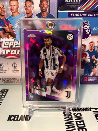 Card Topps Chrome Khephren Thuram Juventus 43/75