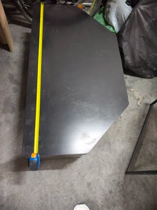 Mesa de TV negra