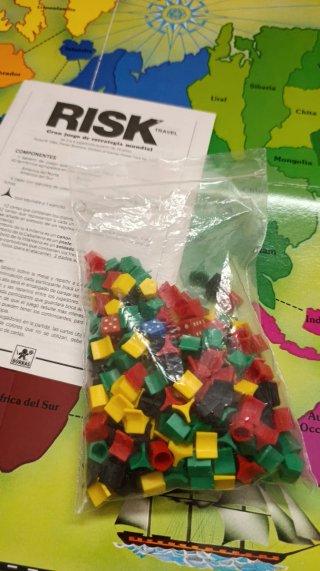 Juego de Mesa Risk Edición Años 80