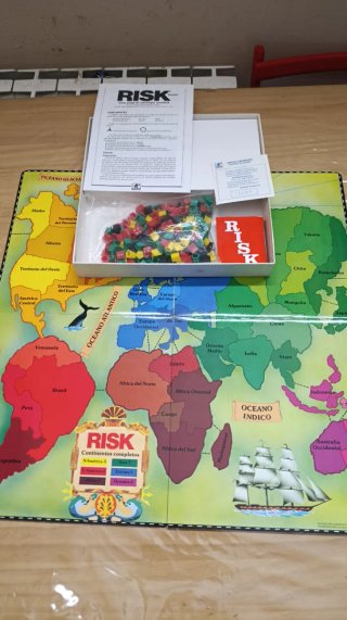 Juego de Mesa Risk Edición Años 80