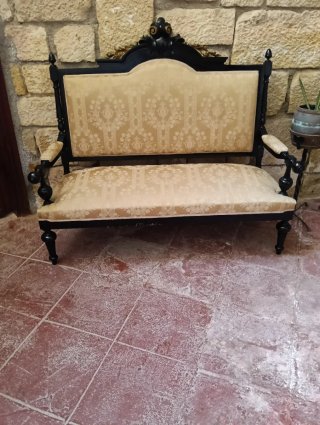 Conjunto de muebles antiguos