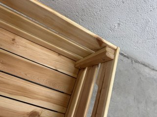 Caja de madera Ikea