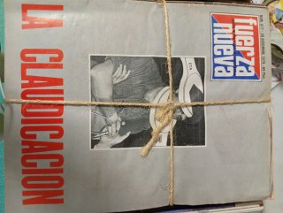 Revistas antiguas de Fuerza Nueva años 74 al 81