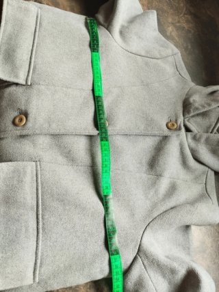 Abrigo Gris con Capucha Lefties Talla M