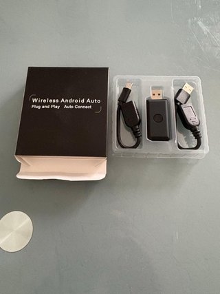 Adaptador Wireless Android Auto y Apple Car Play