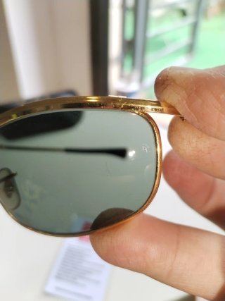 Ray Ban Olympian II Vintage B&L Dorado Verde