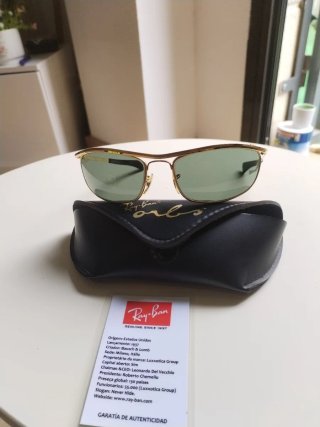 Ray Ban Olympian II Vintage B&L Dorado Verde
