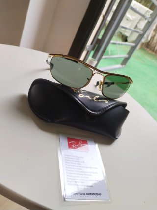 Ray Ban Olympian II Vintage B&L Dorado Verde