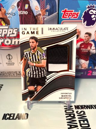 Card Immaculate Manuel Locatelli Juventus