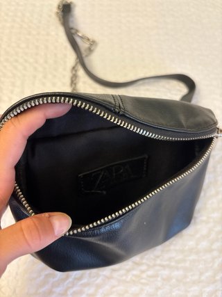 Bolso Zara Negro Cadena