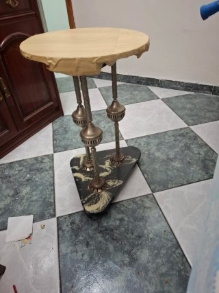 REGALO Mesas camilla redondas con cristal