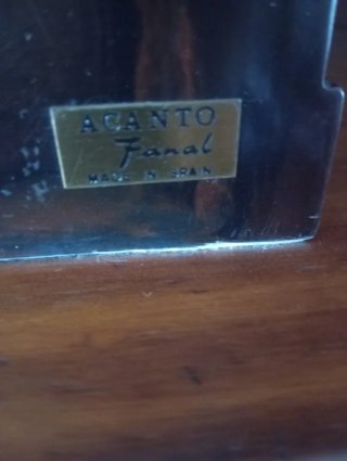 Fanal de reloj antiguo