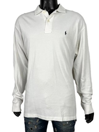 Polo Ralph Lauren Uomo XXL Cotone Bianca Pony Logo