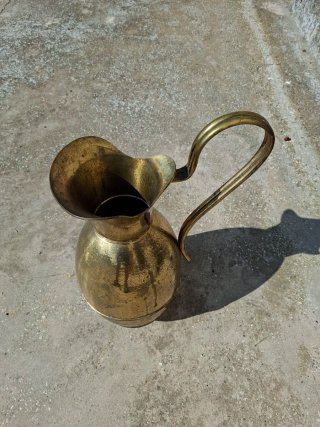 Anfora porta ombrello in ottone