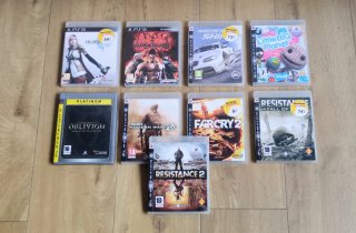 Pack PS3 Negra + 2 Mandos + 16 Juegos
