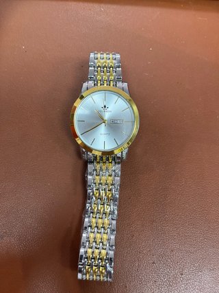 Reloj Fourron Plateado y Dorado #010929
