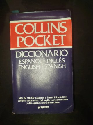 Collins Pocket: diccionario español-inglés, eng...