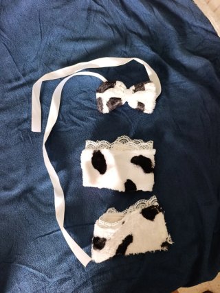 Accesorios disfraz vaquita