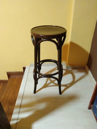 Taburete Madera Vintage