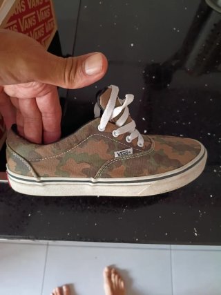 Zapatillas Vans Camuflaje Marrón Verde