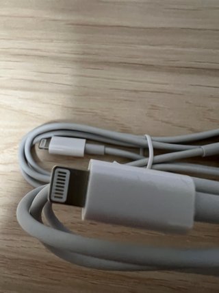 Cable Lightning Apple iPhone iPad... medio metro.