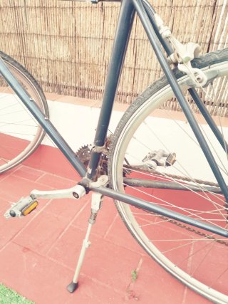 Bicicleta de carretera antigua