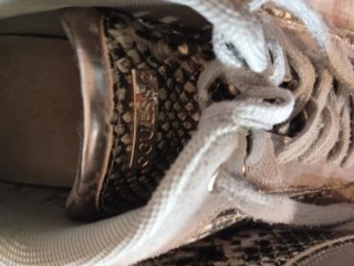 Scarpe Guess Beige/Argento