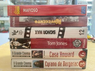 Lotto 6 VHS Vintage Sigillate - Mai Usate