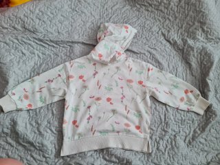 Camisola Zippy infantil estampada flores
