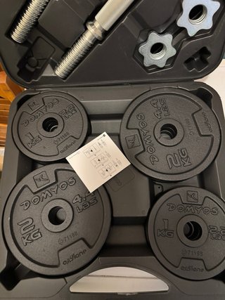 Kit Pesas DOMYOS 20 kg - 44 lb