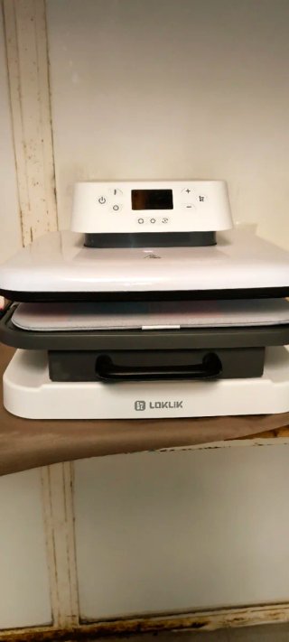 Plancha Térmica LOKLIK Blanca