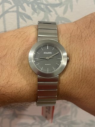 Reloj Duward Mujer Plateado nuevo