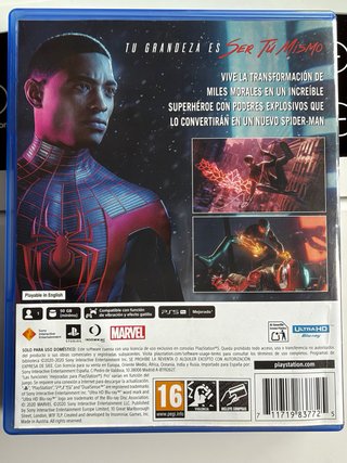 Marvel's Spider-Man: Miles Morales (PS5/PRO)