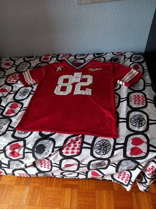 Camiseta Baloncesto Stradivarius Roja *Mirar descr