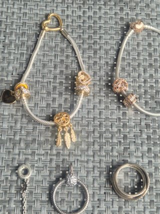 Lote Pandora Collares y Anillos