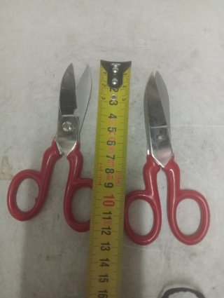 2 tijeras de electricista