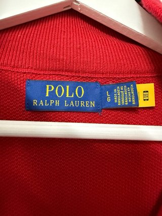 Jersey Polo Ralph Lauren Algodón Rojo