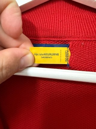 Jersey Polo Ralph Lauren Algodón Rojo