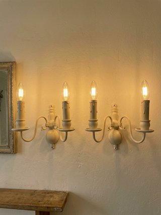 Coppia Applique Shabby Chic