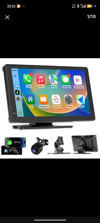 Pantalla táctil de 7" para coche totalmente nueva,