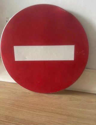 Señal de Tráfico Prohibido el Paso