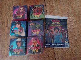 Lotto 6 Pezzi Stranger Things McDonald's