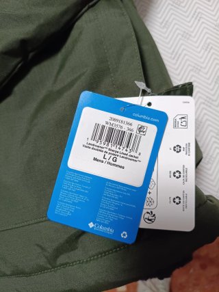 Chaqueta impermeable Columbia Landroamer Sherpa L