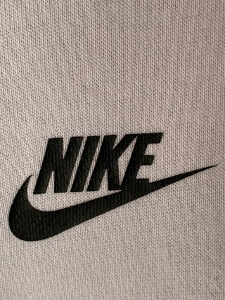 Sudadera Nike Blanca y Negra Talla XL