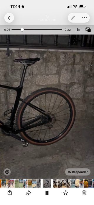 Bicicleta Gravel Giant Talla L Negra