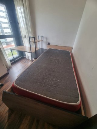 Cama con Escritorio y Almacenaje