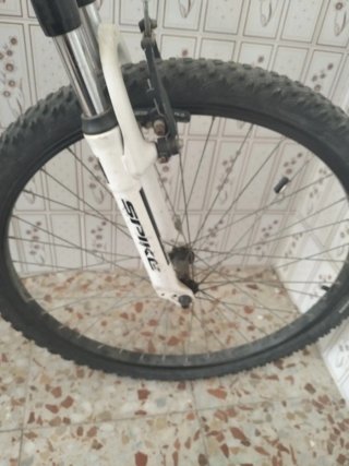 Bicicleta con silla infantil