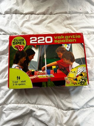 Juego de mesa Club Spel 220 juegos