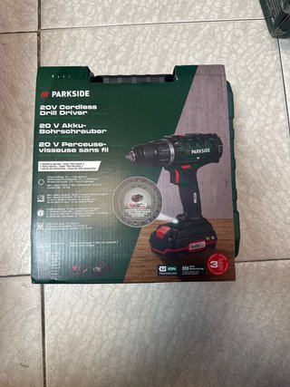 PARKSIDE 20V Taladro Atornillador Inalámbrico
