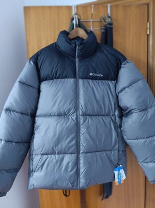 Anorak acolchado Puffect III gris para hombre